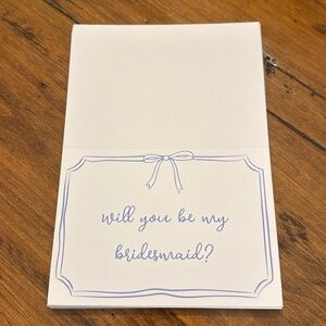 Will you be my bridesmaids cards